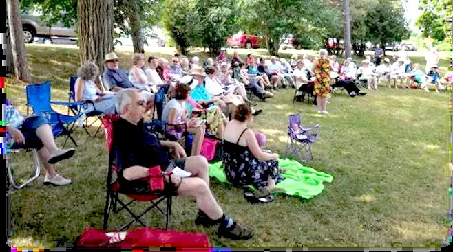 Service on the Lawn and Potluck Picnic